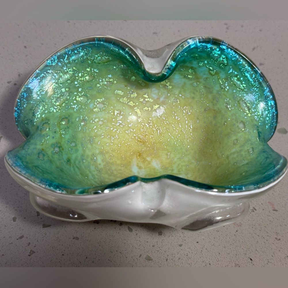 Mid Century Modern Murano Glass Bowl